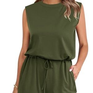 Sleeveless jumpsuit